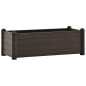 vidaXL Arriate elevado de jardín PP color moca 100x43x35 cm vidaXL Arriate elevado de jardín PP color moca 100x43x35 cm