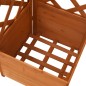 vidaXL Jardinera de enrejado de esquina madera abeto 40x40x150 cm vidaXL Jardinera de enrejado de esquina madera abeto 40x40x150 cm