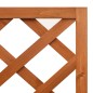 vidaXL Jardinera de enrejado de esquina madera abeto 40x40x150 cm vidaXL Jardinera de enrejado de esquina madera abeto 40x40x150 cm