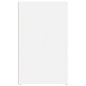 vidaXL Mesita de noche madera contrachapada blanco 50x36x60 cm vidaXL Mesita de noche madera contrachapada blanco 50x36x60 cm