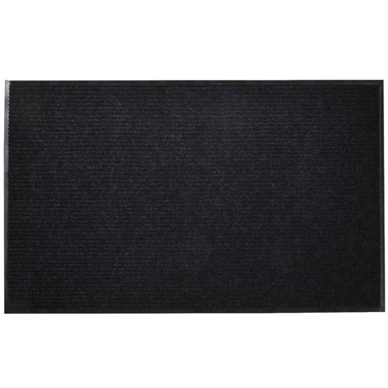 vidaXL Felpudo alfombra de entrada PVC negro 90x120 cm vidaXL Felpudo alfombra de entrada PVC negro 90x120 cm
