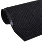 vidaXL Felpudo alfombra de entrada PVC negro 90x120 cm vidaXL Felpudo alfombra de entrada PVC negro 90x120 cm