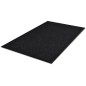 vidaXL Felpudo alfombra de entrada PVC negro 90x120 cm vidaXL Felpudo alfombra de entrada PVC negro 90x120 cm