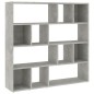 vidaXL Estantería/divisor de espacios gris hormigón 105x24x102 cm vidaXL Estantería/divisor de espacios gris hormigón 105x24x102 cm