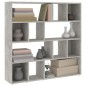 vidaXL Estantería/divisor de espacios gris hormigón 105x24x102 cm vidaXL Estantería/divisor de espacios gris hormigón 105x24x102 cm