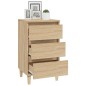vidaXL Mesita de noche madera contrachapada roble sonoma 40x35x70 cm vidaXL Mesita de noche madera contrachapada roble sonoma 40x35x70 cm