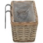 vidaXL Jardinera de balcón con forro PE 60 cm 2 unidades vidaXL Jardinera de balcón con forro PE 60 cm 2 unidades