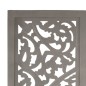 vidaXL Biombo 3 paneles tallado a mano madera de mango gris 120x165 cm vidaXL Biombo 3 paneles tallado a mano madera de mango gris 120x165 cm