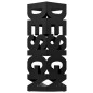vidaXL Paragúero diseño Design acero negro vidaXL Paragúero diseño Design acero negro