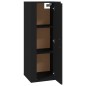 vidaXL Mueble para TV de pared negro 40x34,5x100 cm