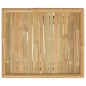 vidaXL Mesa de jardín bambú 65x55x30 cm vidaXL Mesa de jardín bambú 65x55x30 cm