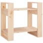 vidaXL Estantería/divisor de espacios madera maciza pino 60x35x57 cm vidaXL Estantería/divisor de espacios madera maciza pino 60x35x57 cm