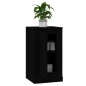 vidaXL Aparadores 2 uds madera contrachapada negro 37,5x35,5x67,5 cm vidaXL Aparadores 2 uds madera contrachapada negro 37,5x35,5x67,5 cm