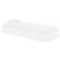 vidaXL Estructura de cama individual madera maciza blanca 75x190 cm vidaXL Estructura de cama individual madera maciza blanca 75x190 cm