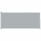 vidaXL Toldo lateral retráctil para patio gris 200x500 cm vidaXL Toldo lateral retráctil para patio gris 200x500 cm