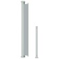 vidaXL Toldo lateral retráctil para patio gris 200x500 cm vidaXL Toldo lateral retráctil para patio gris 200x500 cm