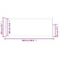 vidaXL Toldo lateral retráctil para patio gris 200x500 cm vidaXL Toldo lateral retráctil para patio gris 200x500 cm
