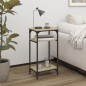 vidaXL Mesa auxiliar madera contrachapada roble Sonoma 40x30x75 cm vidaXL Mesa auxiliar madera contrachapada roble Sonoma 40x30x75 cm