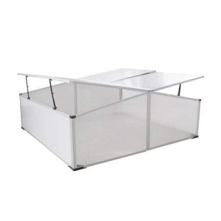 vidaXL Vivero con 4 tapas 108x110x41 cm