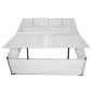 vidaXL Vivero con 4 tapas 108x110x41 cm