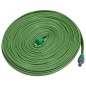 vidaXL Manguera de riego 3 tubos PVC verde 22,5 m vidaXL Manguera de riego 3 tubos PVC verde 22,5 m