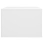 vidaXL Mesita de noche de pared blanco 50x36x25 cm vidaXL Mesita de noche de pared blanco 50x36x25 cm