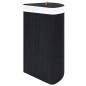 vidaXL Cesto para la ropa sucia de esquina bambú negro 60 L vidaXL Cesto para la ropa sucia de esquina bambú negro 60 L