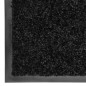 vidaXL Felpudo lavable negro 60x90 cm vidaXL Felpudo lavable negro 60x90 cm
