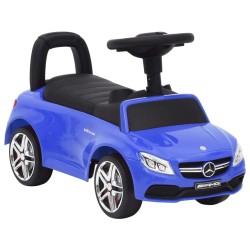 vidaXL Coche para niños Mercedes Benz C63 azul