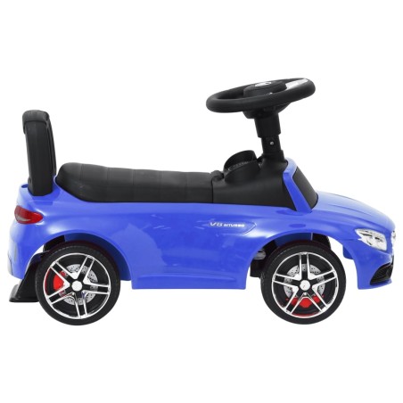 vidaXL Coche para niños Mercedes Benz C63 azul