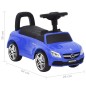 vidaXL Coche para niños Mercedes Benz C63 azul vidaXL Coche para niños Mercedes Benz C63 azul