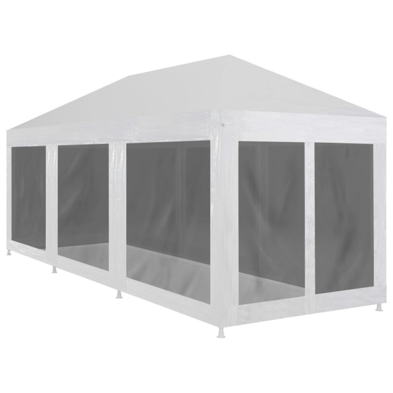 vidaXL Carpa de celebraciones con 8 paredes de malla 9x3 m vidaXL Carpa de celebraciones con 8 paredes de malla 9x3 m