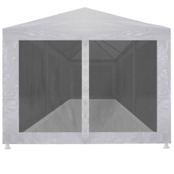 vidaXL Carpa de celebraciones con 8 paredes de malla 9x3 m