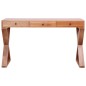 vidaXL Escritorio ordenador madera maciza caoba natural 115x47x77 cm vidaXL Escritorio ordenador madera maciza caoba natural 115x47x77 cm