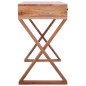 vidaXL Escritorio ordenador madera maciza caoba natural 115x47x77 cm vidaXL Escritorio ordenador madera maciza caoba natural 115x47x77 cm