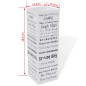 vidaXL Paragüero soporte para bastones de acero 48,5 cm vidaXL Paragüero soporte para bastones de acero 48,5 cm