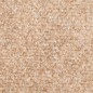 vidaXL Alfombrilla de escaleras 15 uds tela punzonada marrón 56x17x3cm vidaXL Alfombrilla de escaleras 15 uds tela punzonada marrón 56x17x3cm