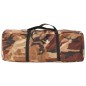 vidaXL Tienda de campaña iglú 8 personas camuflaje 650x240x190 cm
