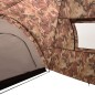 vidaXL Tienda de campaña iglú 8 personas camuflaje 650x240x190 cm