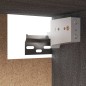 vidaXL Muebles para TV 3 piezas madera maciza de pino gris