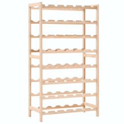 vidaXL Botellero de madera de cedro 57,5x28x102 cm