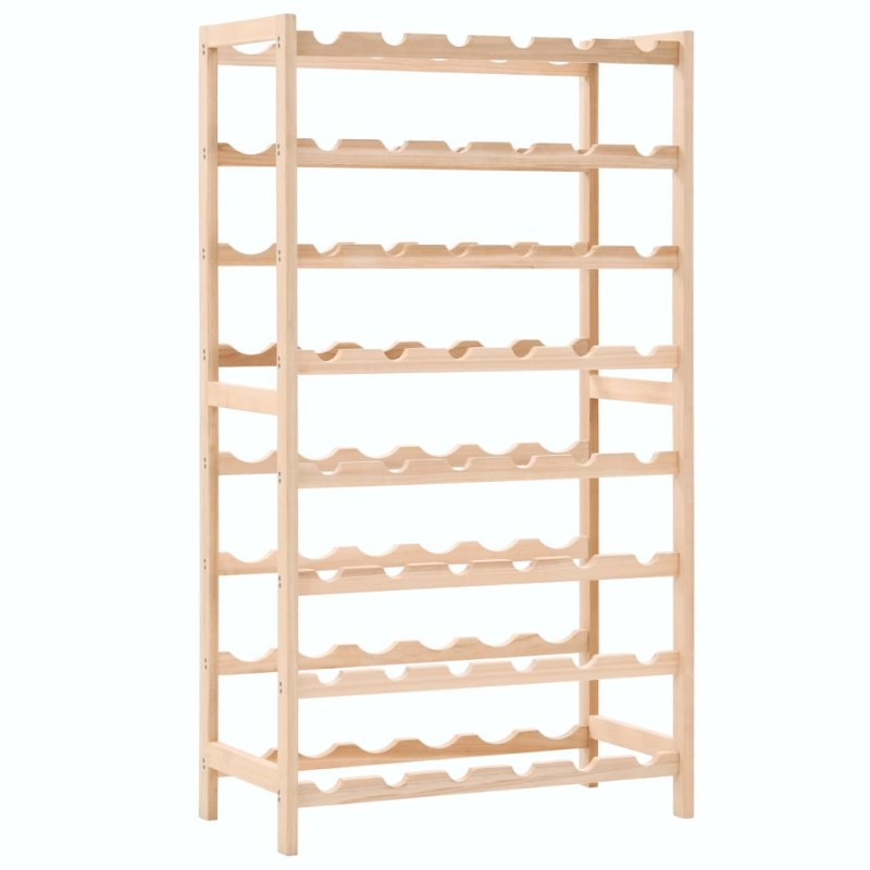 vidaXL Botellero de madera de cedro 57,5x28x102 cm