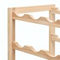 vidaXL Botellero de madera de cedro 57,5x28x102 cm