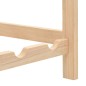 vidaXL Botellero de madera de cedro 57,5x28x102 cm