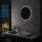 vidaXL Espejo de baño con LED 80 cm vidaXL Espejo de baño con LED 80 cm