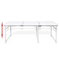 vidaXL Mesa de camping plegable ajustable con 6 taburetes 180x60 cm vidaXL Mesa de camping plegable ajustable con 6 taburetes 180x60 cm