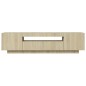 vidaXL Mueble de TV con luces LED roble Sonoma 160x35x40 cm vidaXL Mueble de TV con luces LED roble Sonoma 160x35x40 cm