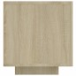 vidaXL Mueble de TV con luces LED roble Sonoma 160x35x40 cm vidaXL Mueble de TV con luces LED roble Sonoma 160x35x40 cm