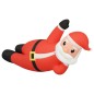 vidaXL Papá Noel inflable de Navidad con luces LED 160 cm vidaXL Papá Noel inflable de Navidad con luces LED 160 cm