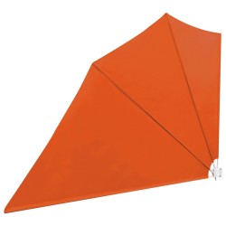 vidaXL Toldo lateral plegable de balcón color terracota 160x240 cm